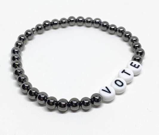 VOTE Stretch Accent Bracelet - Perfect for this election season