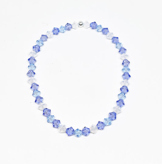 Swarovski Crystal Stretch Accent Bracelet in April Showers
