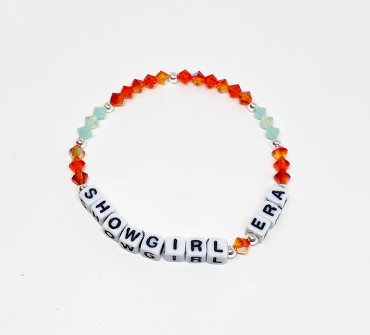 Showgirl Era - Taylor Swift Style Friendship Bracelet - Life of a Showgirl