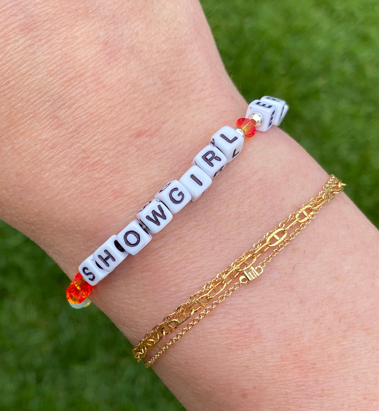 Showgirl Era - Taylor Swift Style Friendship Bracelet - Life of a Showgirl
