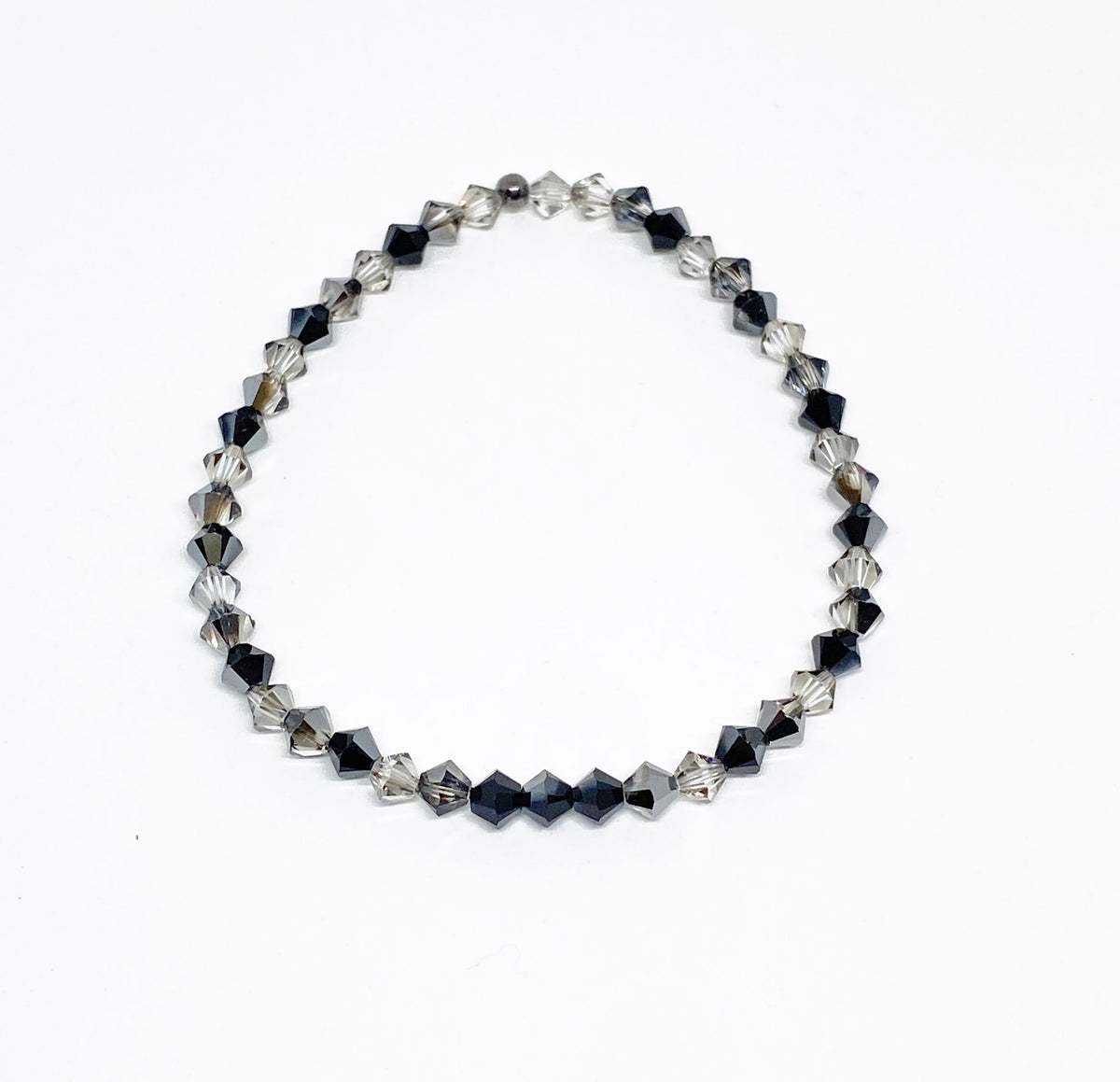 Swarovski Crystal Stretch Accent Bracelet in Moonshadow