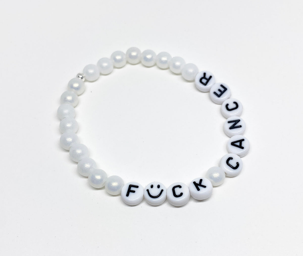 F*CK CANCER Limited Edition Charity Bracelet supporting the American Cancer Society