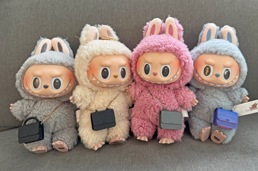 3D Printed Labubu Crossbody Purse - Top Handle or Regular - 8 Color Choices!