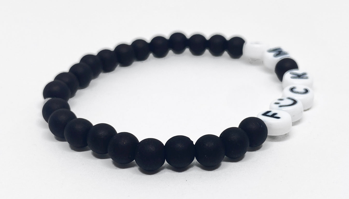 F*CK MS Limited Edition Charity Bracelet supporting Multiple Sclerosis Awareness