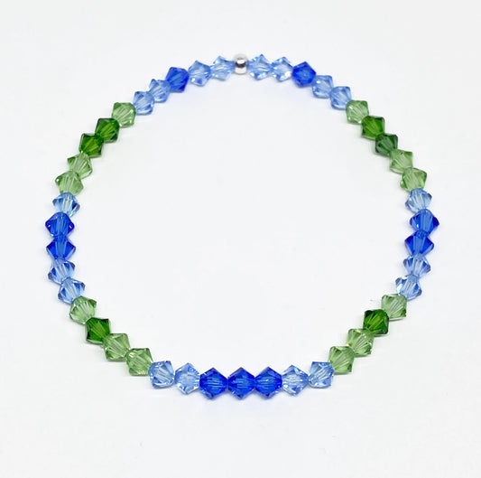 Swarovski Crystal Limited Edition Charity Beaded Bracelet for Earth Day