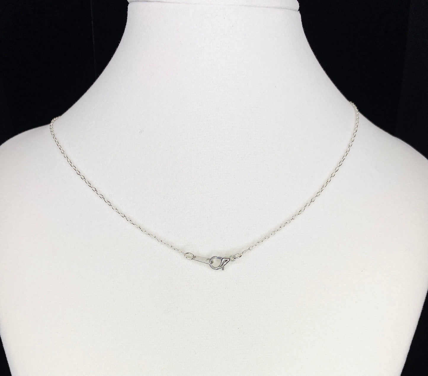 Swarovski Crystal Drop Pendant Necklace in Silver and Crystal Golden Shadow