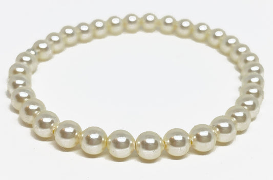 Swarovski Pearl Accent Bracelet in Classic Cream