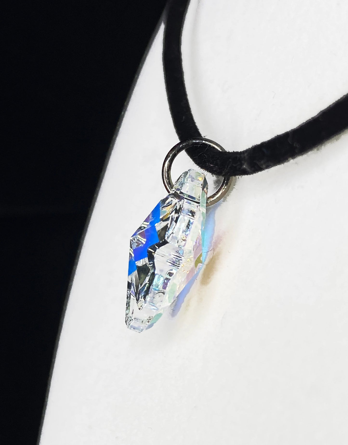 Swarovski Large Crystal Snowflake Pendant Necklace