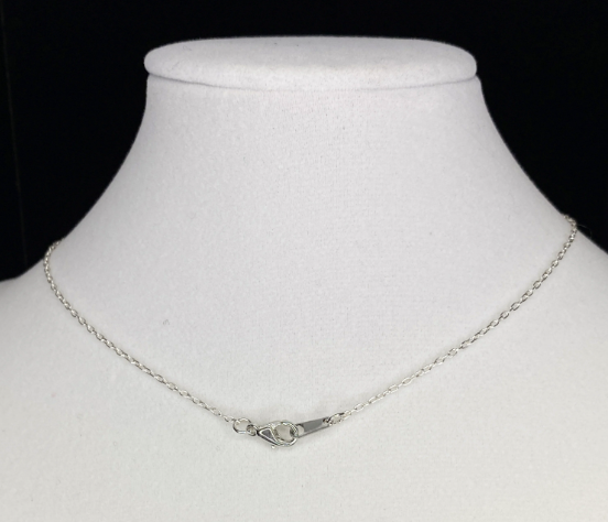Swarovski Crystal Petite Teardrop Pendant Necklace in Crystal Clear and Silver
