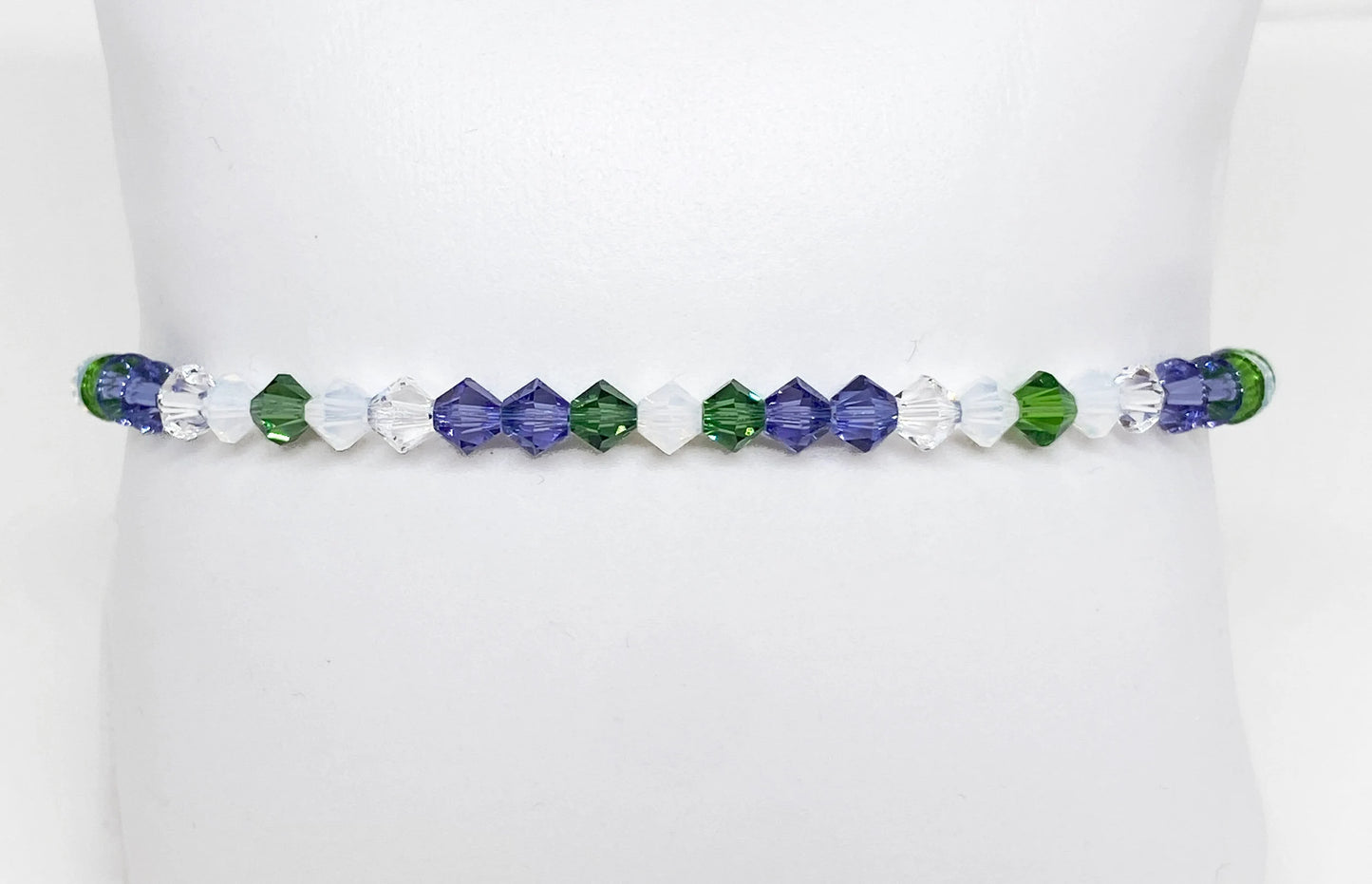 Swarovski Crystal Limited Edition Charity Beaded Bracelet in Harmony for International Womens Day, Womens Rights, Womens Equality