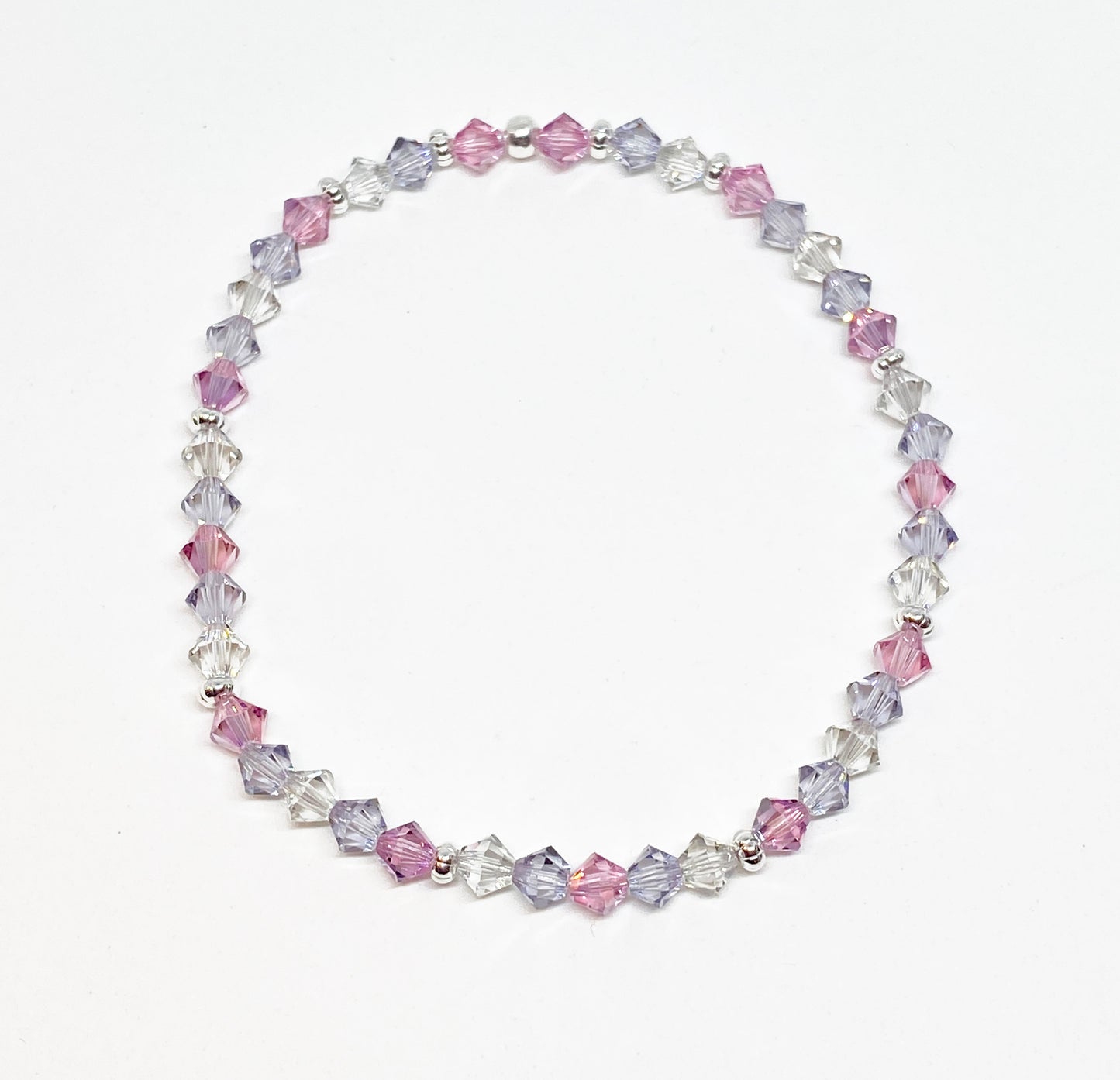 Swarovski Crystal Stretch Accent Bracelet in Summer Night Sky