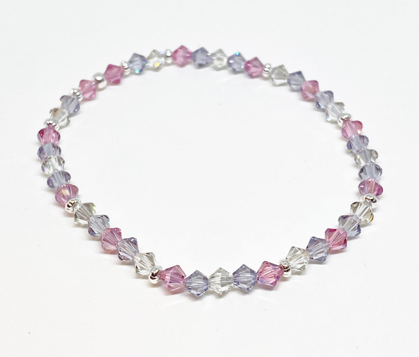 Swarovski Crystal Stretch Accent Bracelet in Summer Night Sky