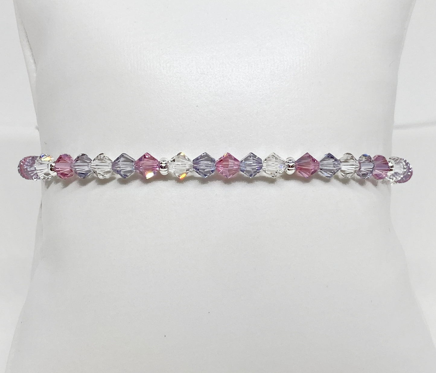 Swarovski Crystal Stretch Accent Bracelet in Summer Night Sky