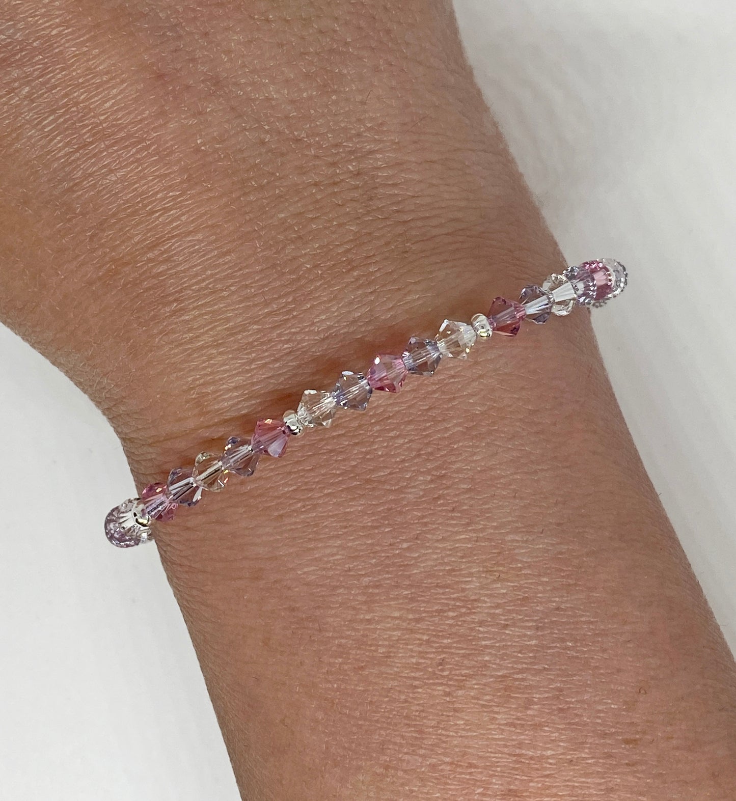 Swarovski Crystal Stretch Accent Bracelet in Summer Night Sky