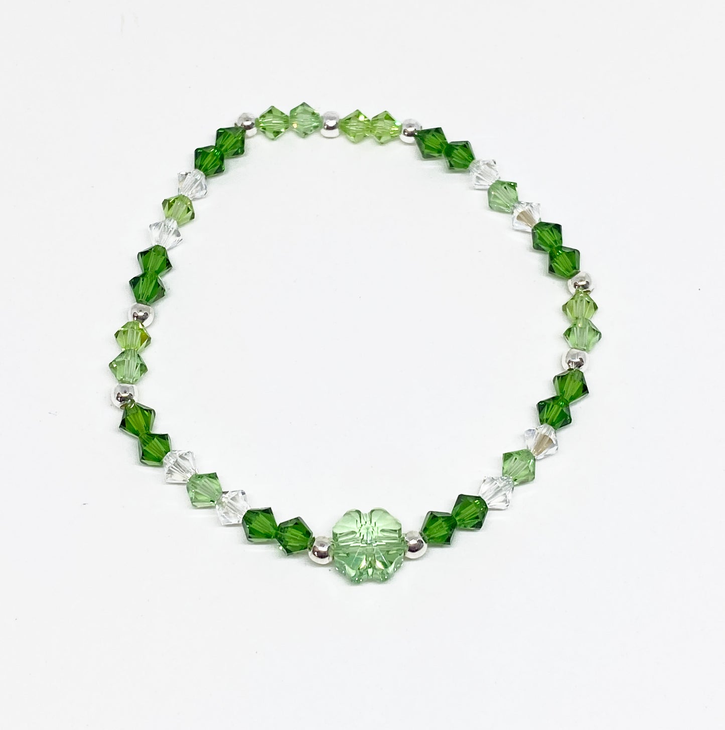 Swarovski Crystal Stretch Bracelet in Lucky