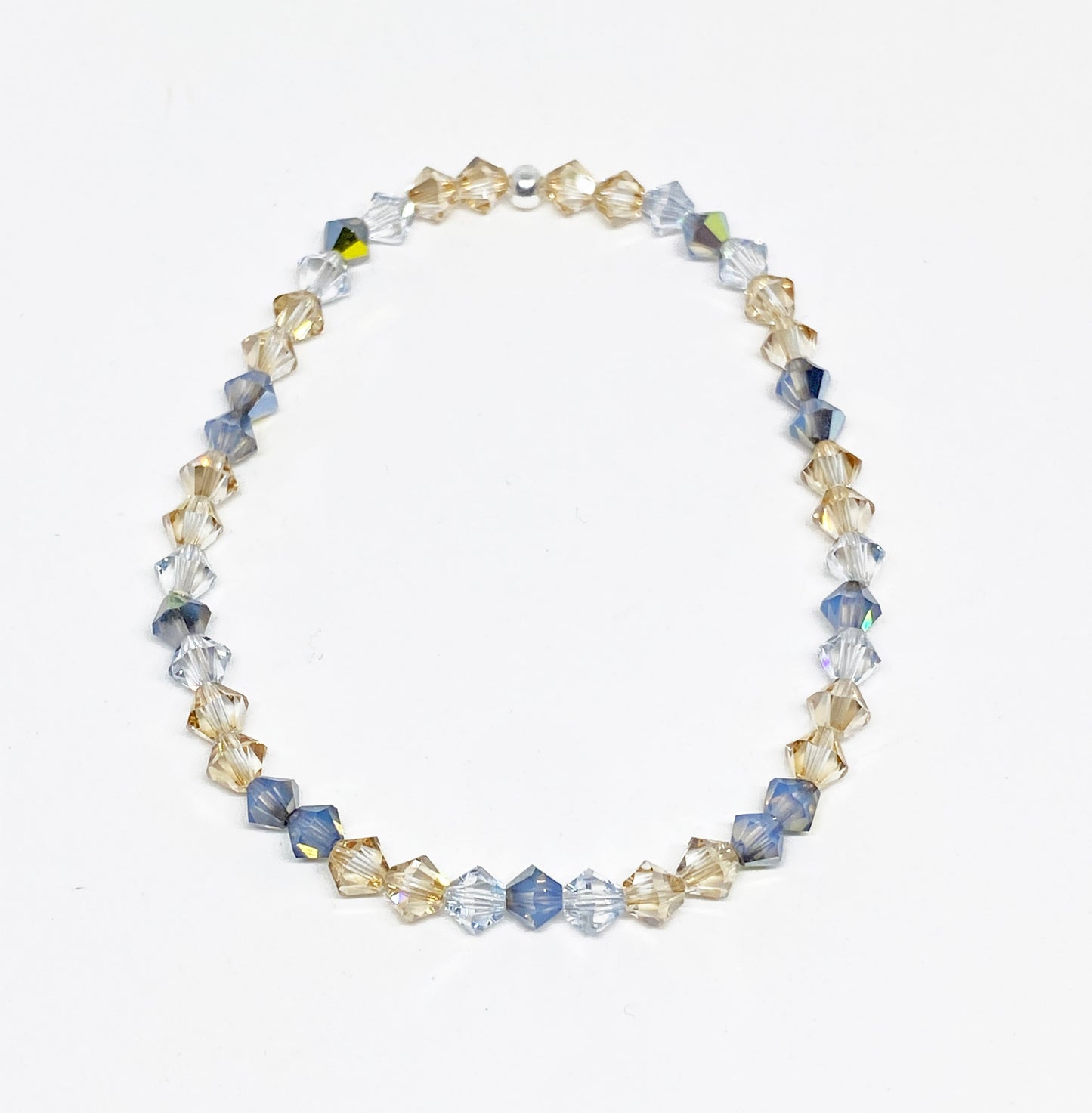 Swarovski Crystal Stretch Accent Bracelet in Morning Glow