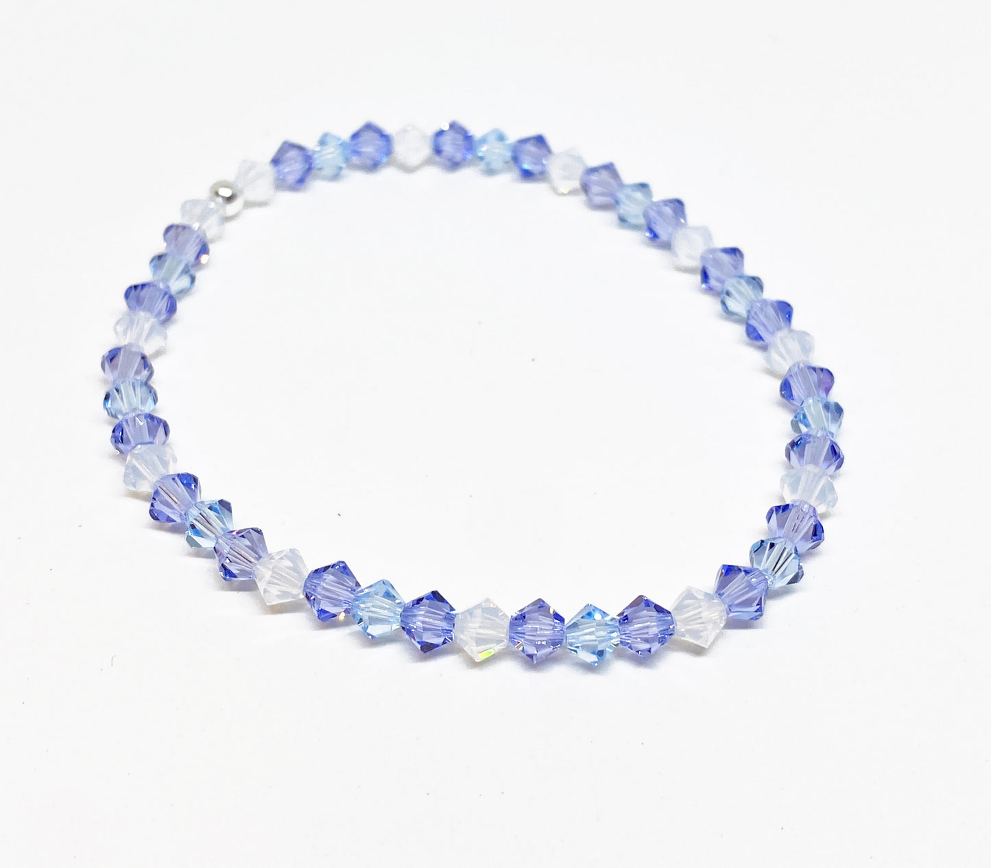 Swarovski Crystal Stretch Accent Bracelet in April Showers
