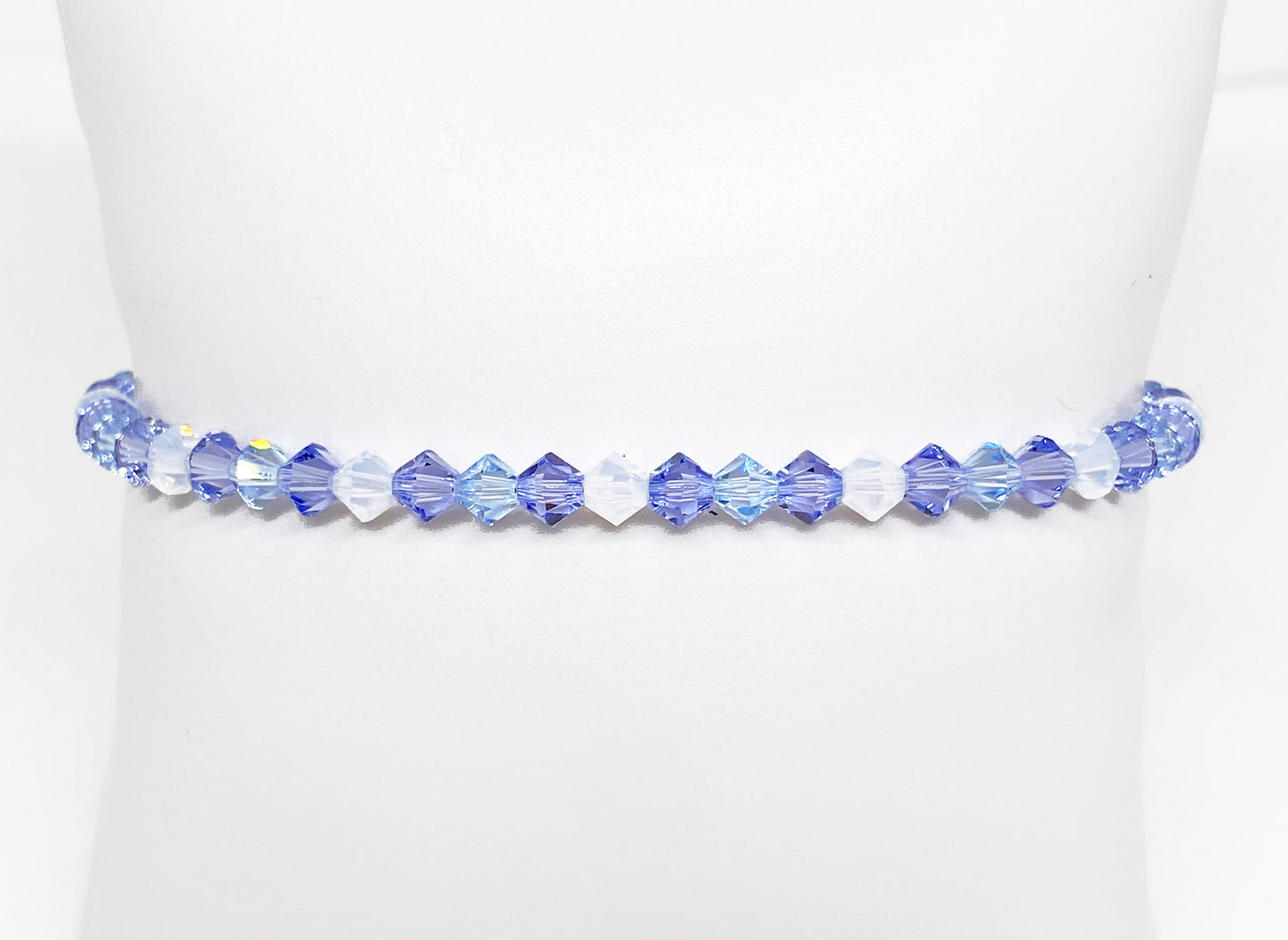 Swarovski Crystal Stretch Accent Bracelet in April Showers