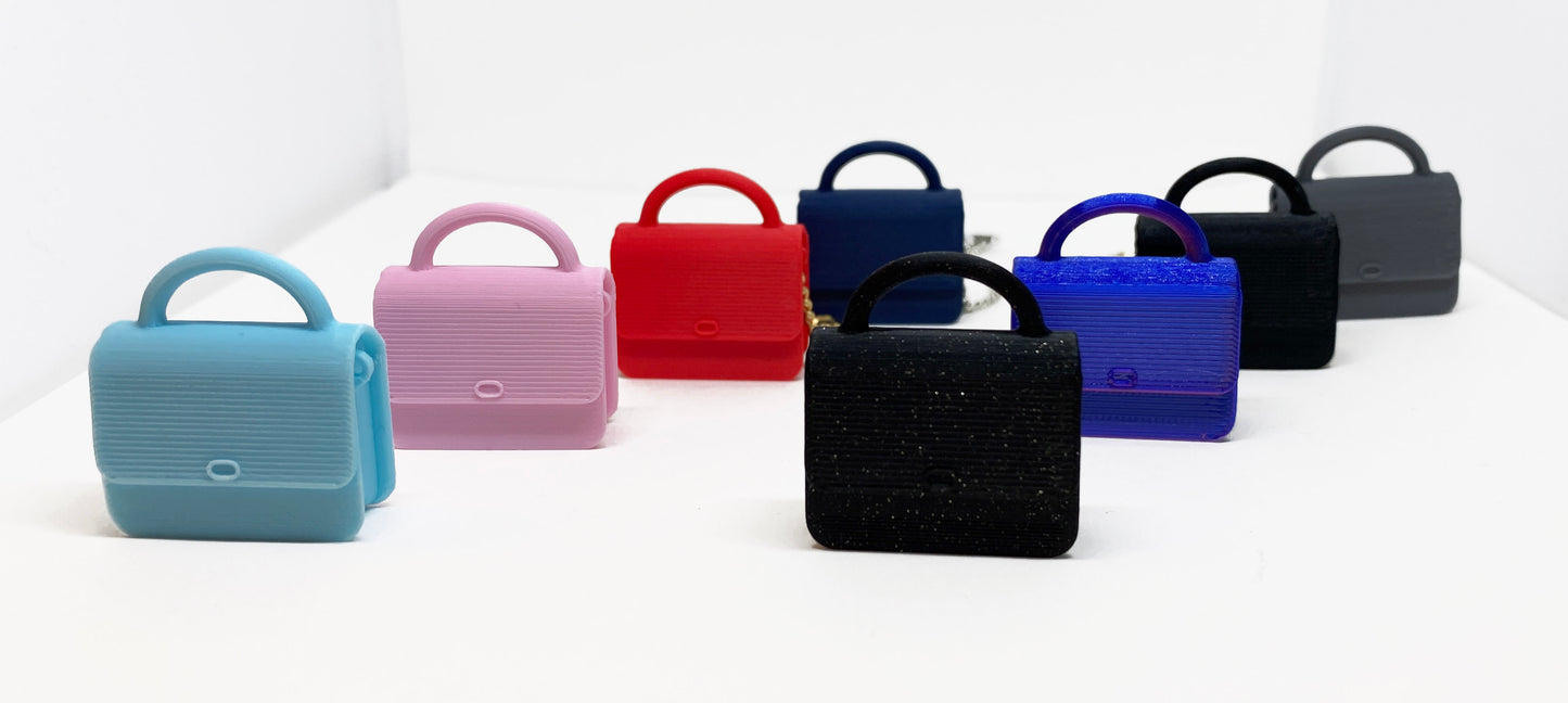 3D Printed Labubu Crossbody Purse - Top Handle or Regular - 8 Color Choices!