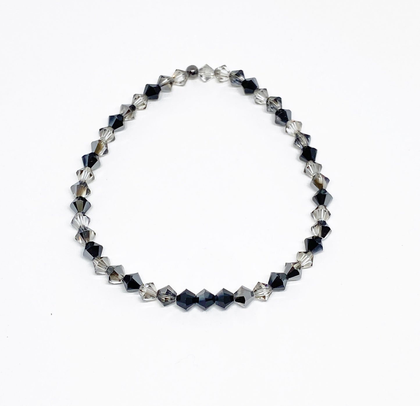 Swarovski Crystal Stretch Accent Bracelet in Moonshadow