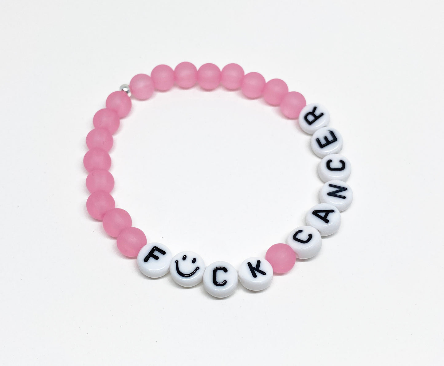 F*CK CANCER Limited Edition Charity Bracelet supporting the American Cancer Society