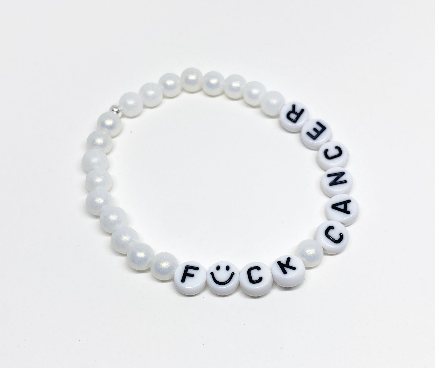 F*CK CANCER Limited Edition Charity Bracelet supporting the American Cancer Society