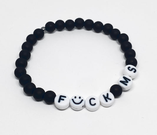 F*CK MS Limited Edition Charity Bracelet supporting Multiple Sclerosis Awareness