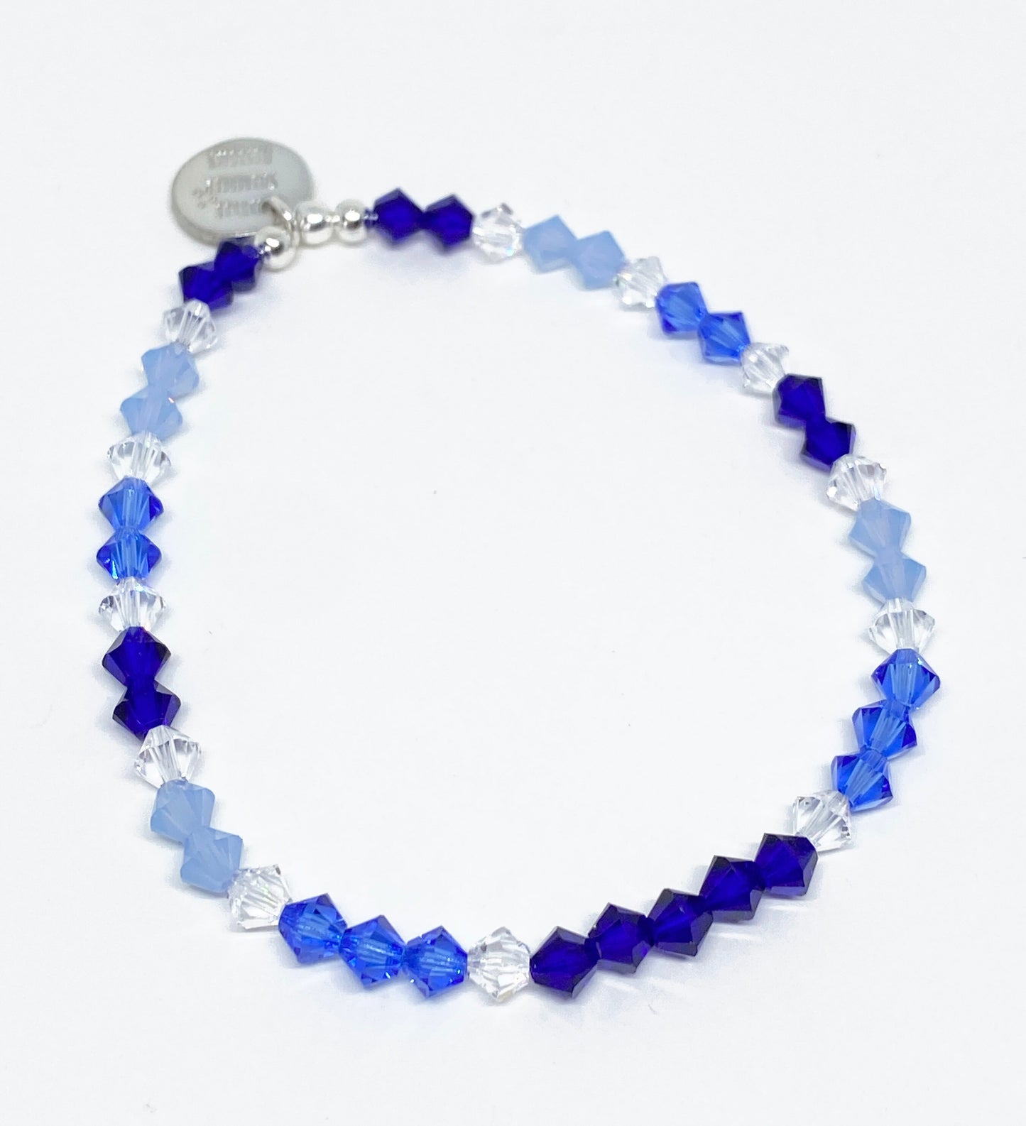 Swarovski Crystal Limited Edition Charity Bracelet supporting Autism Awareness in Brilliance Blue