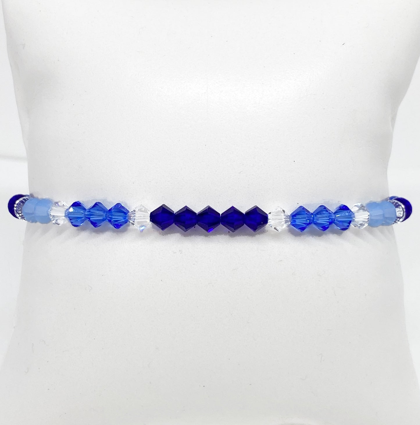 Swarovski Crystal Limited Edition Charity Bracelet supporting Autism Awareness in Brilliance Blue