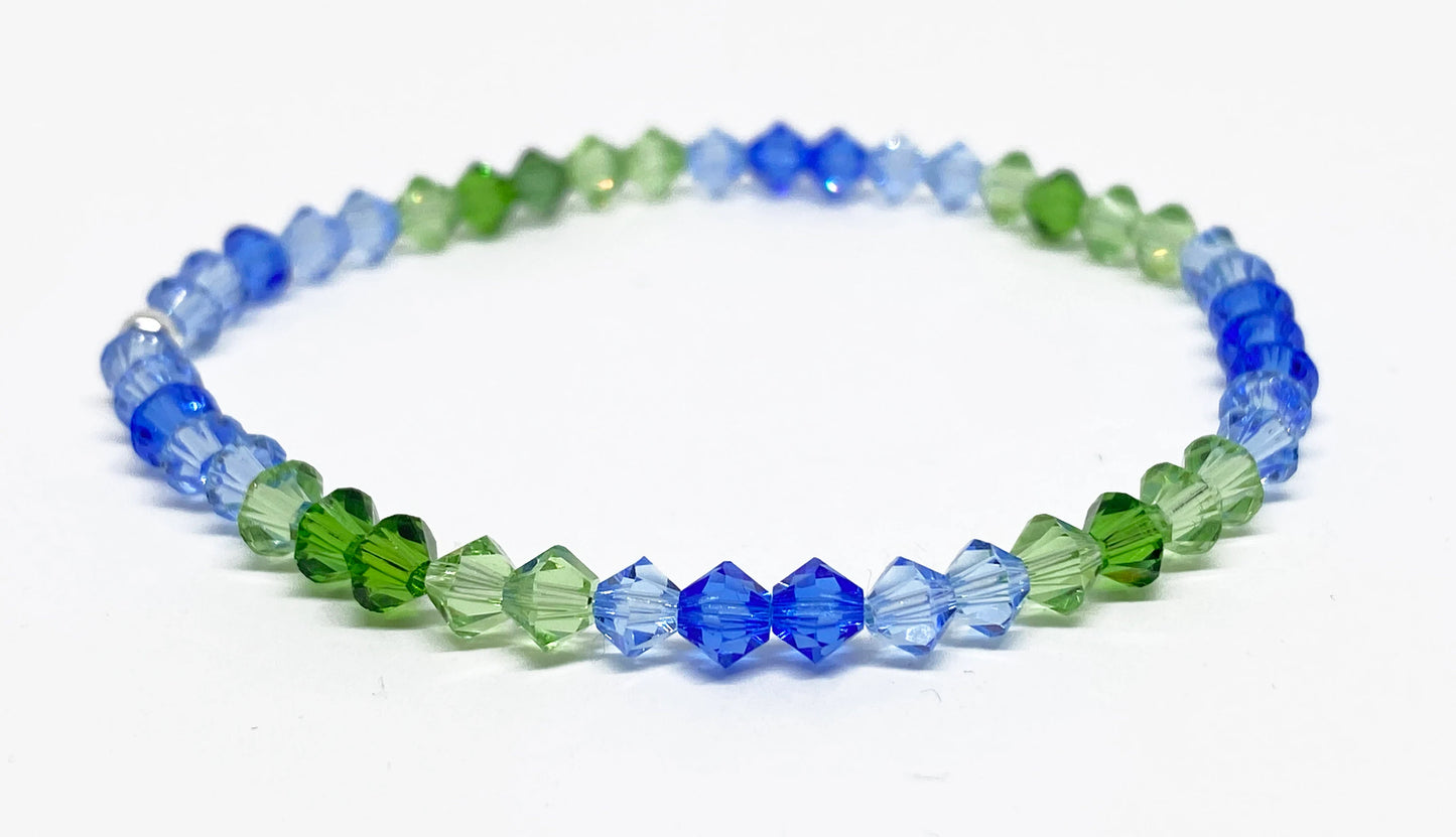 Swarovski Crystal Limited Edition Charity Beaded Bracelet for Earth Day