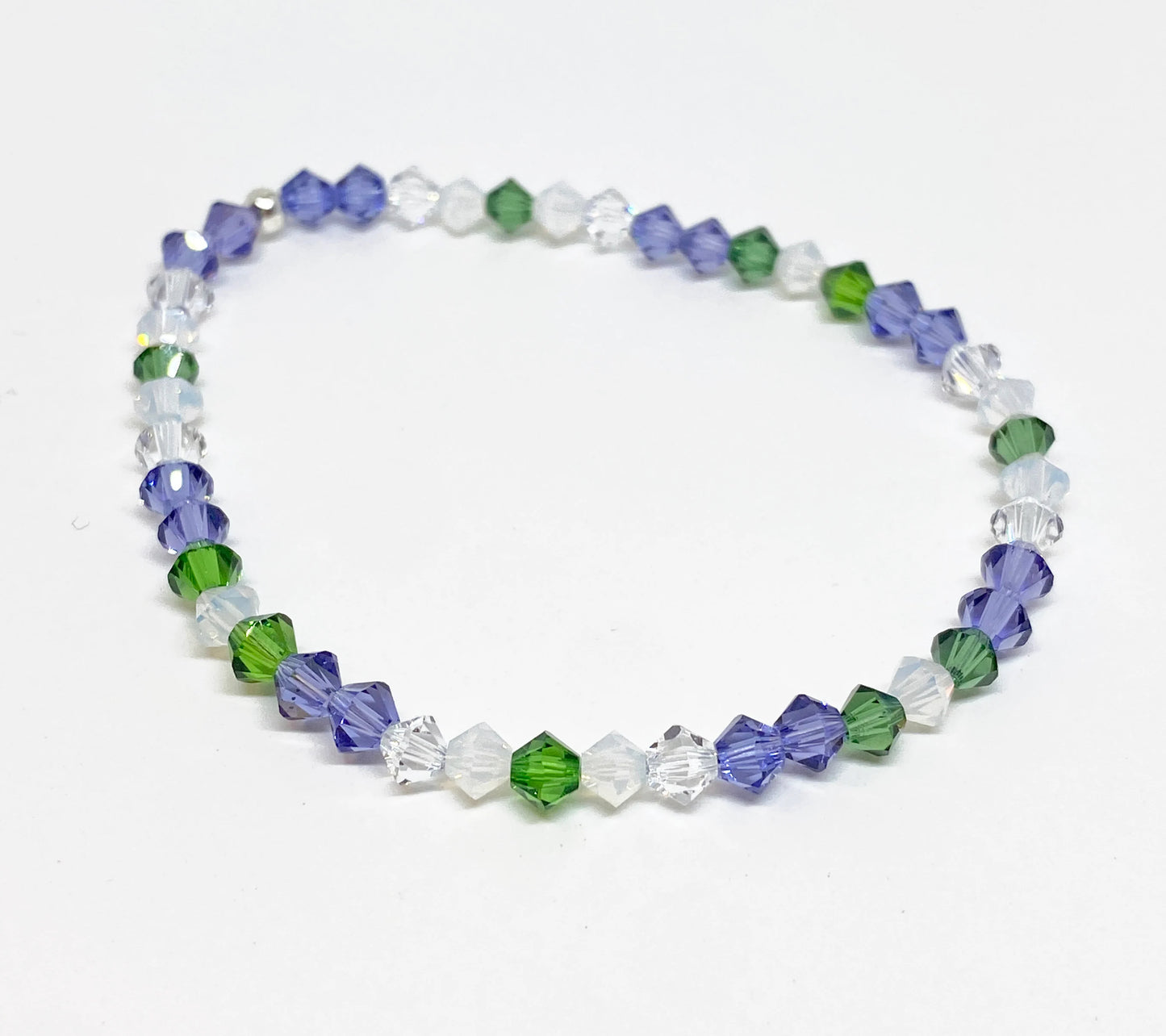 Swarovski Crystal Limited Edition Charity Beaded Bracelet in Harmony for International Womens Day, Womens Rights, Womens Equality