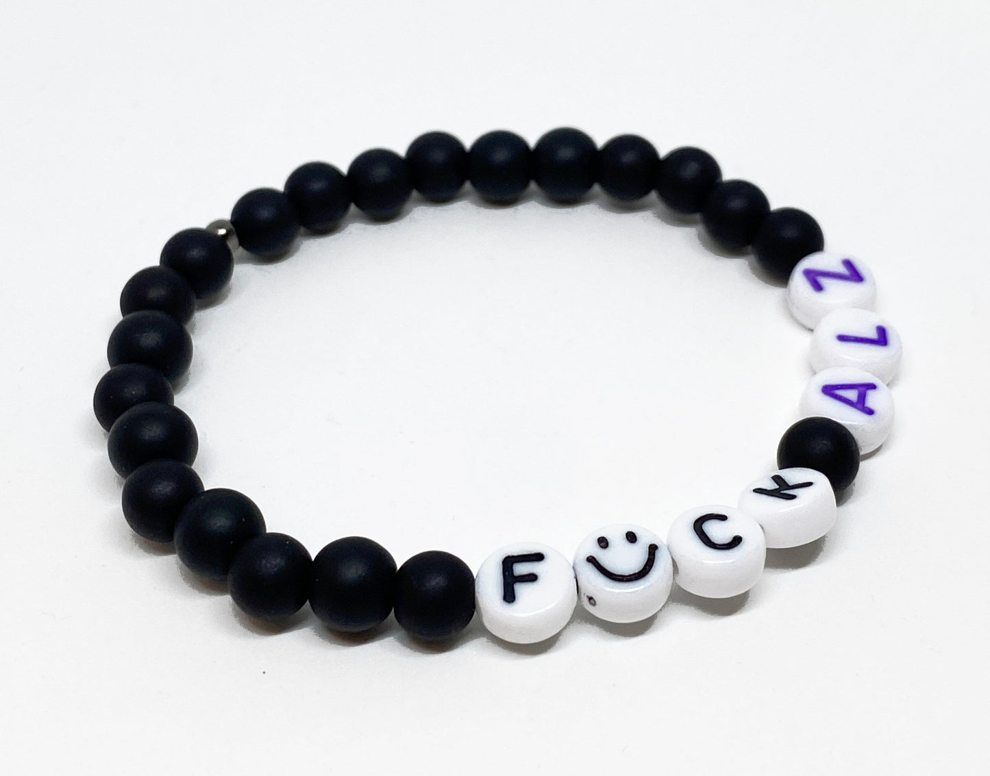 F*CK ALZ Limited Edition Charity Bracelet supporting Alzheimer's Awareness