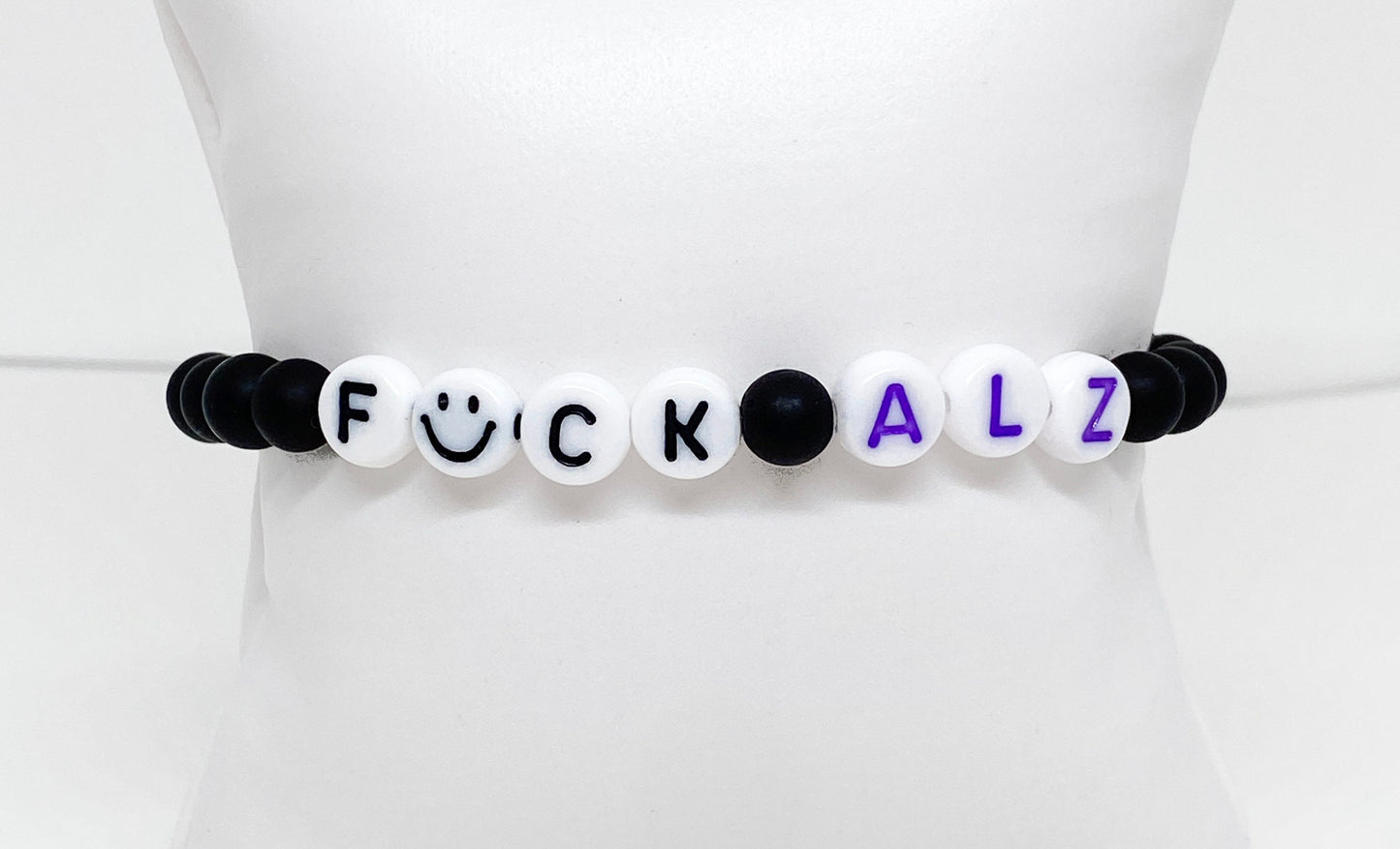 F*CK ALZ Limited Edition Charity Bracelet supporting Alzheimer's Awareness