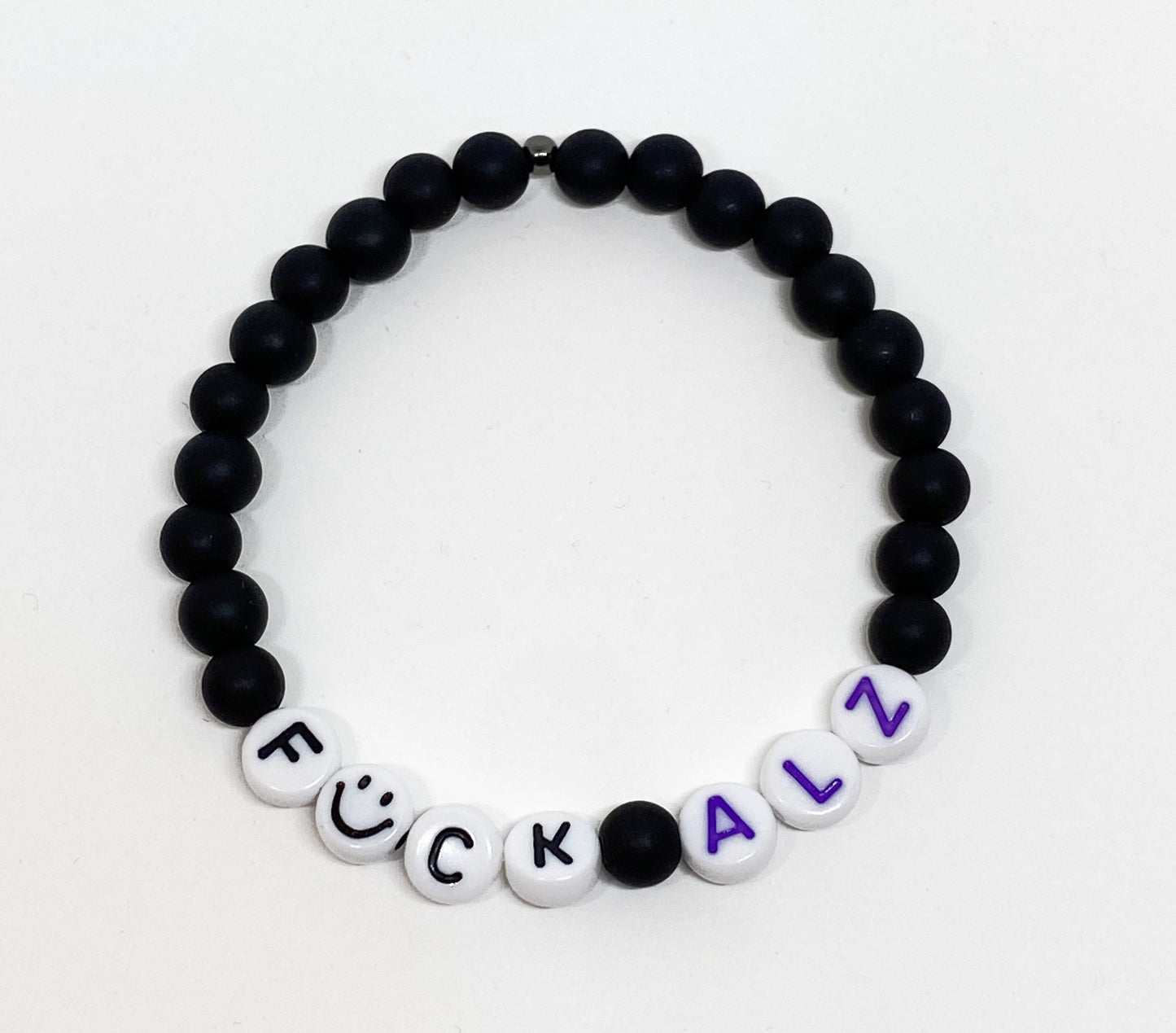 F*CK ALZ Limited Edition Charity Bracelet supporting Alzheimer's Awareness